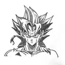 gohan ssj2  tattoo design idea