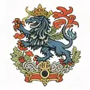 Georgian flag tattoo design idea