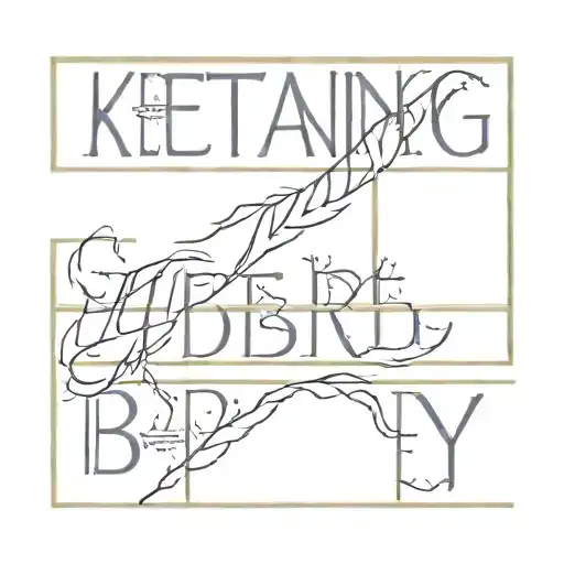 "Keating" $uicideboy$ font tattoo design tattoo design idea