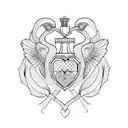 claddagh tattoo design idea