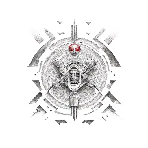 brother and sister family tattoo design idea