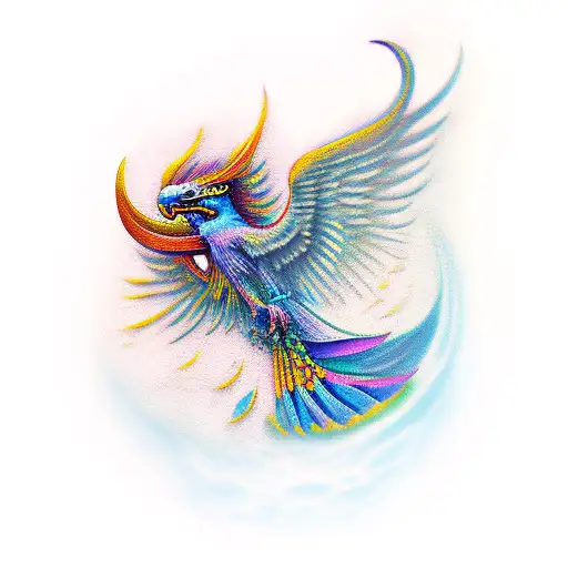 fenix tattoo design idea