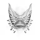 whale BTS tattoo design idea