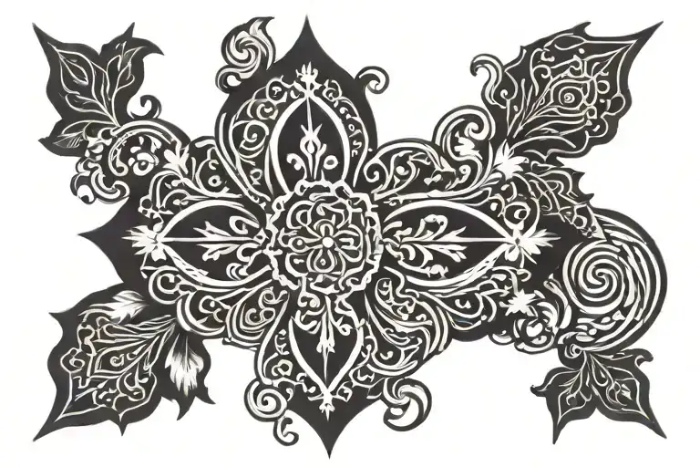 blessed tattoo design idea