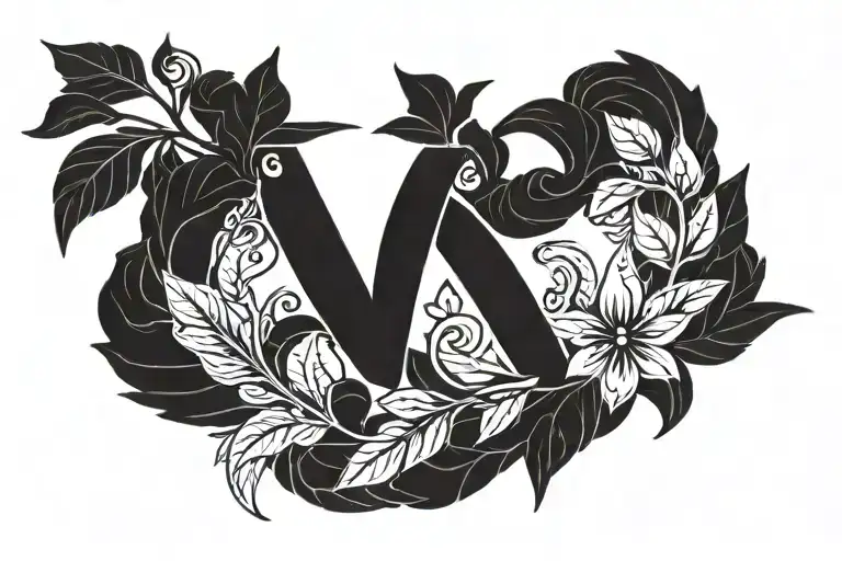 "Nunc id faciam" with a laurel wreath wrapped tattoo design idea