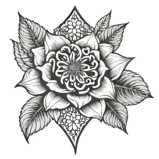 Kali Uchis inspired tattoo design idea