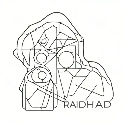 Radiohead logo tattoo design idea