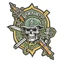 infantry patch tattoo design idea