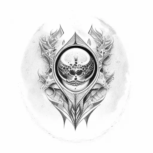 sailo moon gothic tattoo design idea