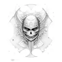 sailo moon gothic tattoo design idea