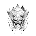 skate tattoo design idea