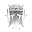 skate tattoo design idea