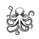 Octopus tattoo design idea