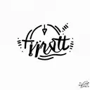 live in the present tattoo design idea