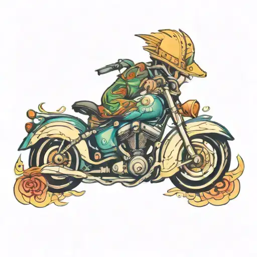 turbo tattoo design idea