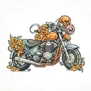 turbo tattoo design idea