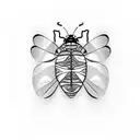 Ladybug tattoo design idea