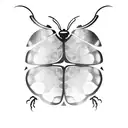 Ladybug tattoo design idea