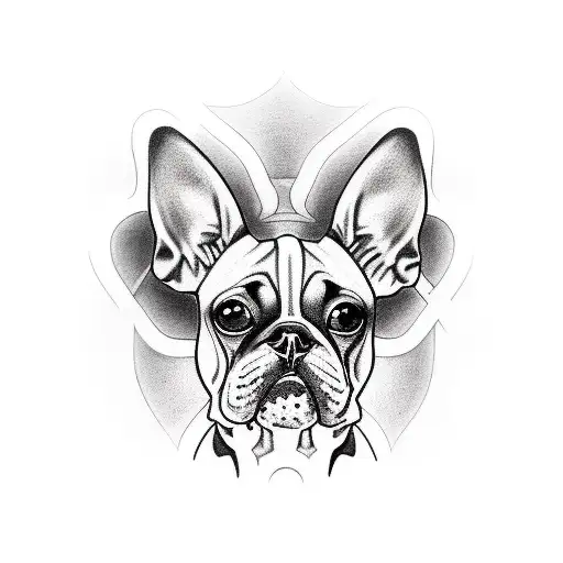 a dog called penny tattoo design idea