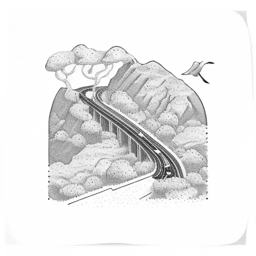 highway 101 sign tattoo design idea