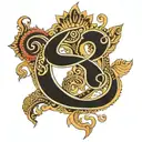 Gopika name tattoo design idea