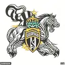 Juventus Ferrari tattoo design idea