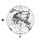 world map with compass and aeroplane tattoo design idea