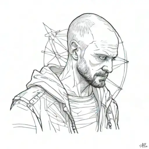 jesse pinkman tattoo design idea