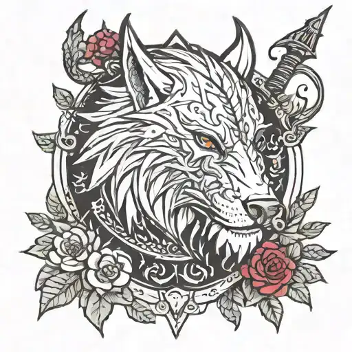 witcher 3 tattoo design idea