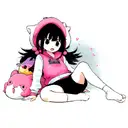 kid boo tattoo design idea