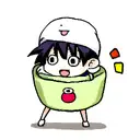 kid boo tattoo design idea