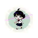 kid boo tattoo design idea