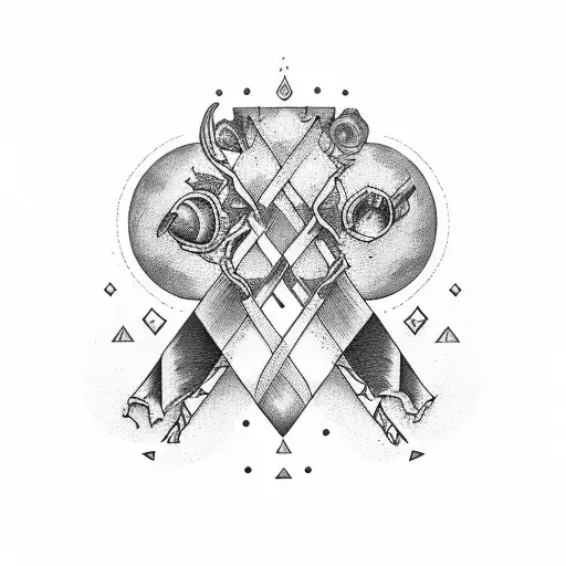 spell jars tattoo design idea