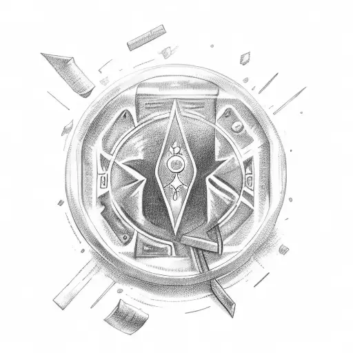 magic, Norse mythology, spell jars, protection runes tattoo design idea