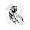 macaws tattoo design idea