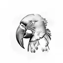 macaws tattoo design idea