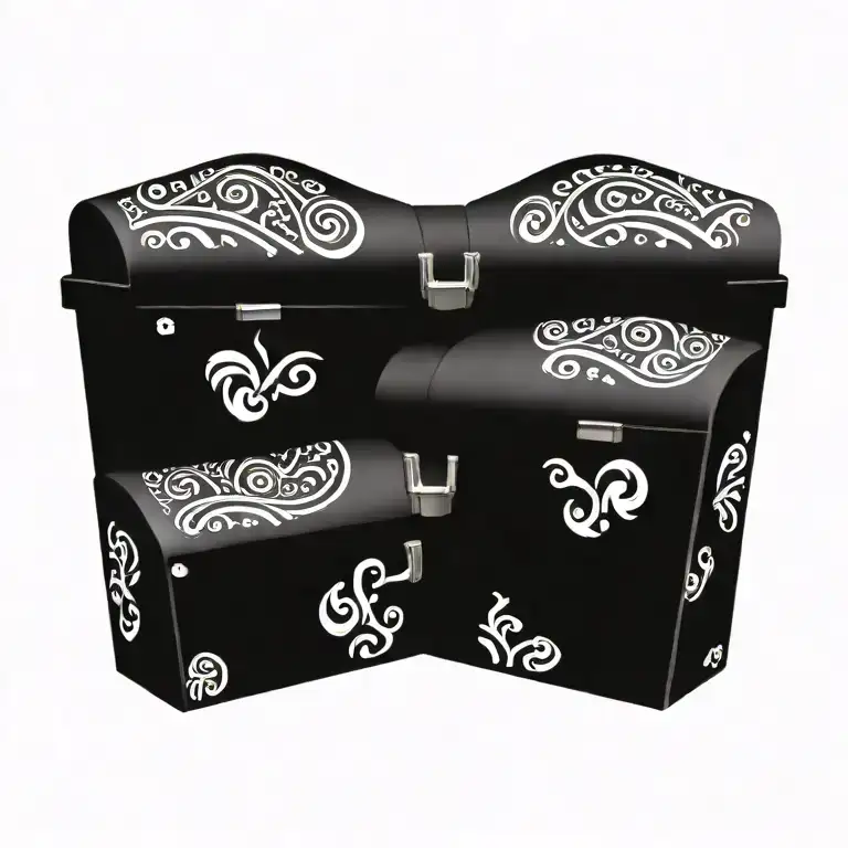 MAUI MOANA DISNEY CHEST TATTOO WITH BOY AND GIRL  tattoo design idea
