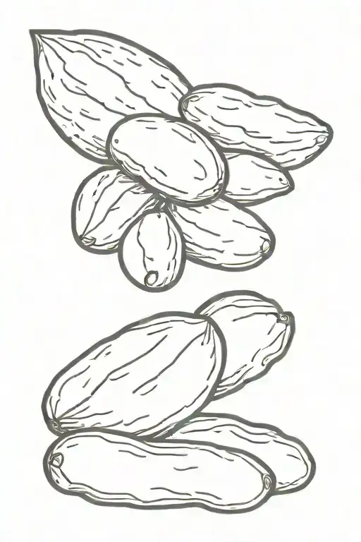 potato and butter   tattoo design idea