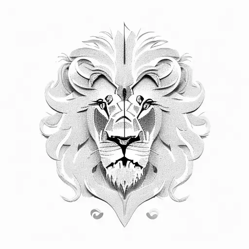 Lion with Liverpool fc logo tattoo design idea