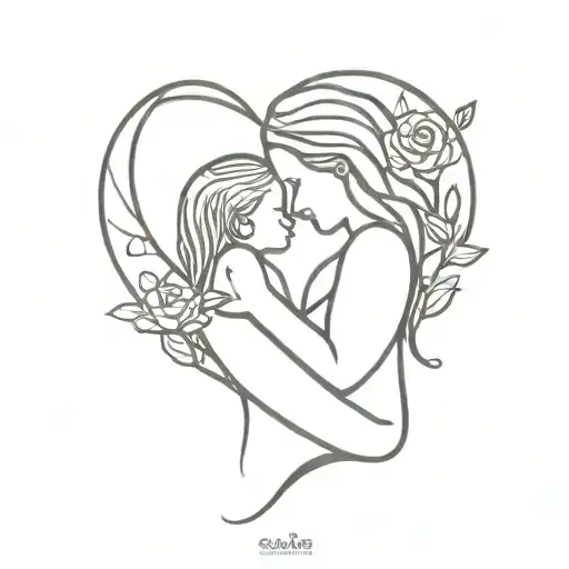 miscarriage pregnancy loss child tattoo design idea