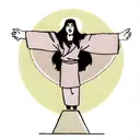 Jesus tattoo design idea