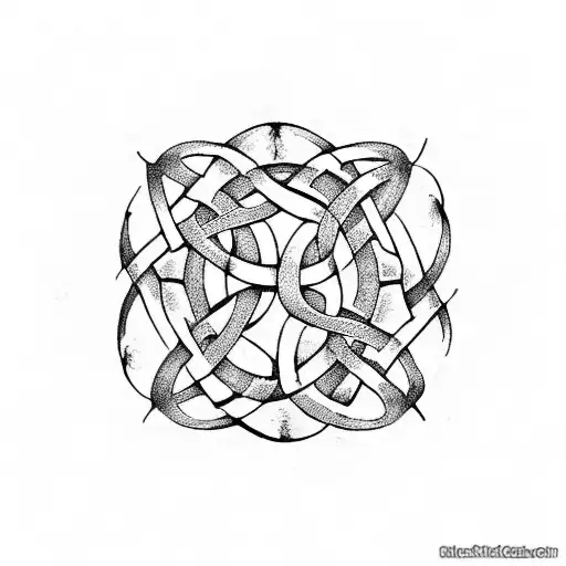 Celtic Knot tattoo design idea