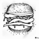 bbq tattoo design idea
