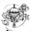 pepper bbq tattoo design idea