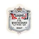 London 1800s Street corner sign tattoo design idea