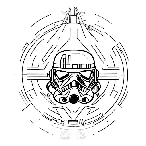 star wars republic  tattoo design idea