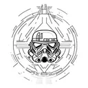 star wars republic  tattoo design idea