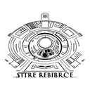 star wars republic logo tattoo design idea
