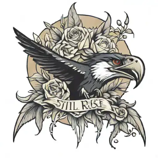still I rise tattoo design idea