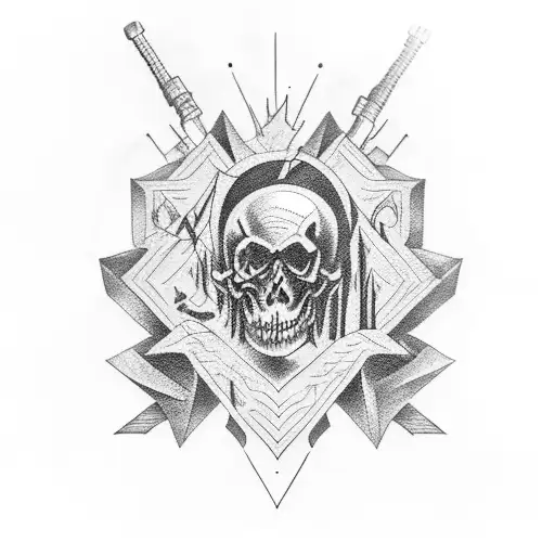 sic parvis magna tattoo design idea